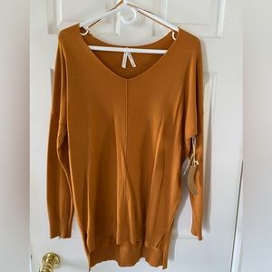 Womens mustard sweater size small